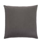 Blues pute grå velur 50x50cm med 1000g dun