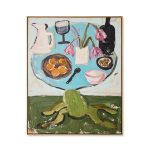 Framed artwork still life, 105 x 130cm