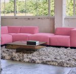 Acrylic coffee table olive