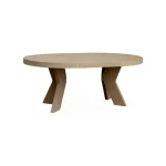 CLEVELAND spisebord Natur grov eikefiner - Bilde 2