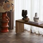 Slatted bench teak